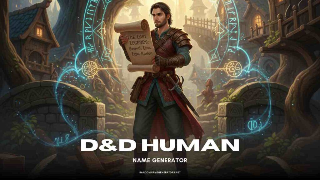 D&D Human Name Generator