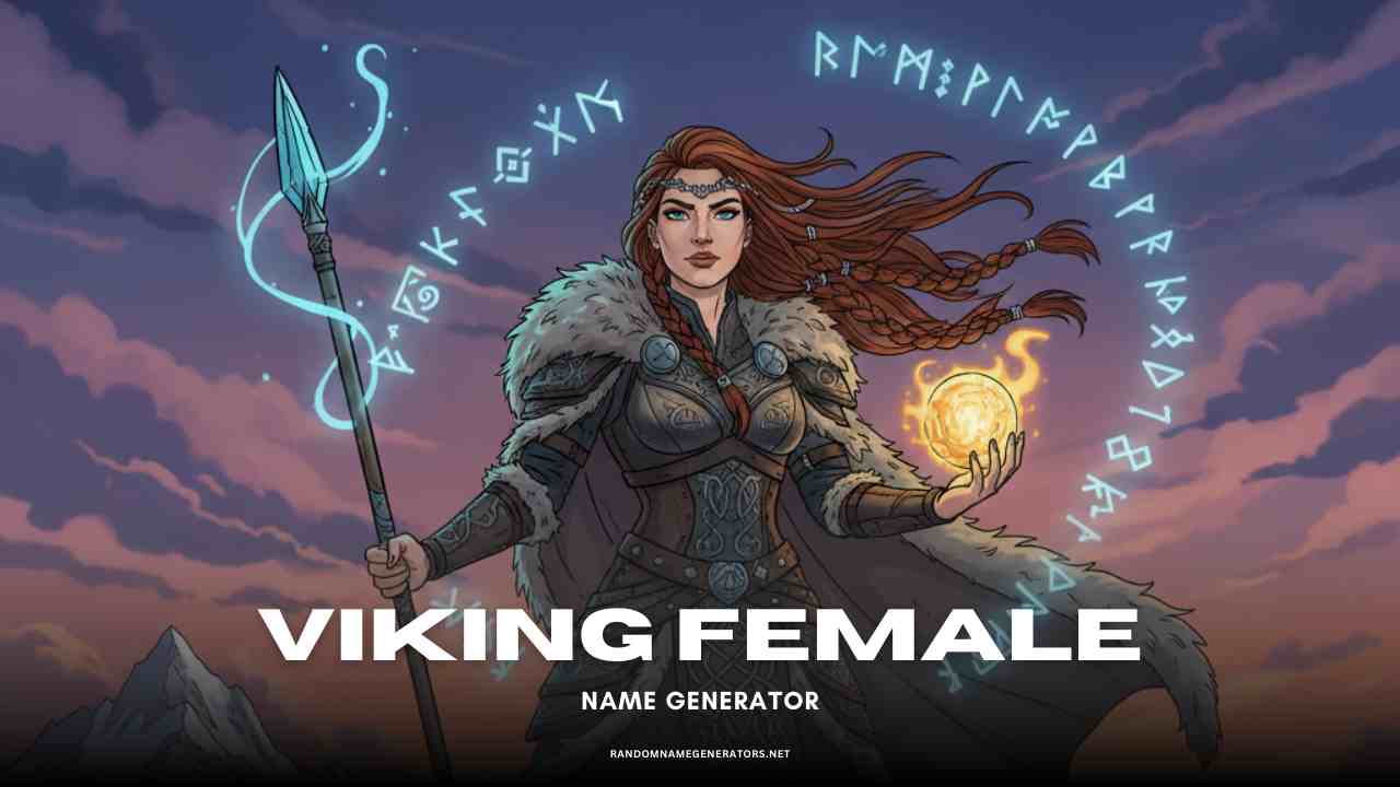Viking Female Name Generator