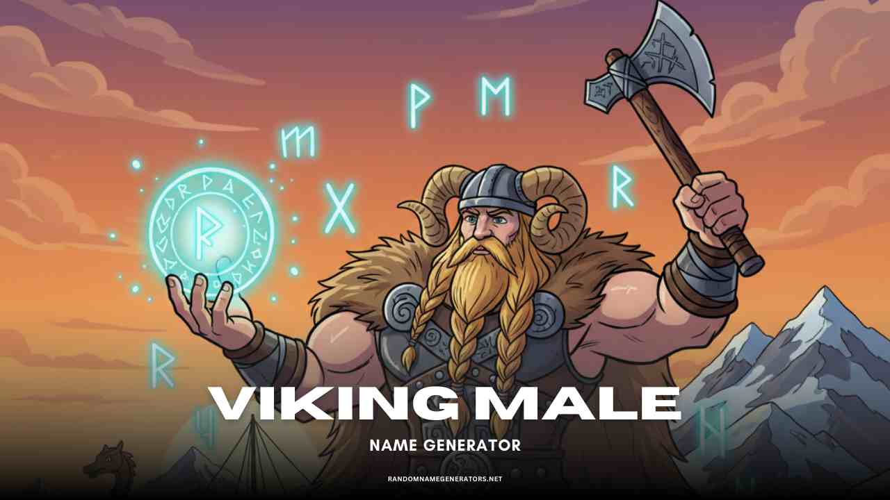 Viking Male Name Generator