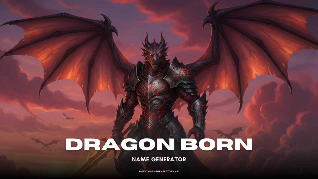 Dragonborn Name Generator