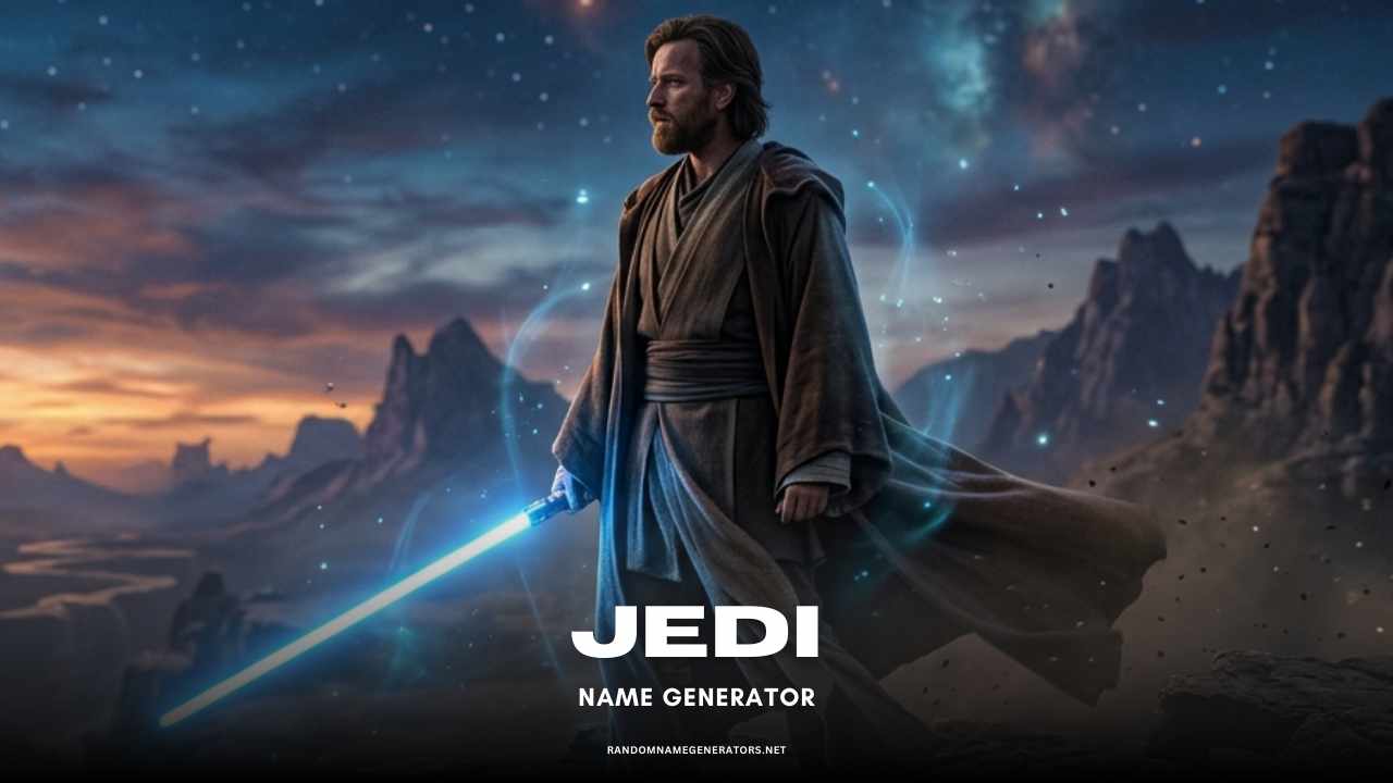 Jedi Name Generator