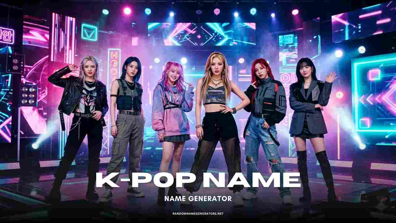 K-Pop Group Name Generator