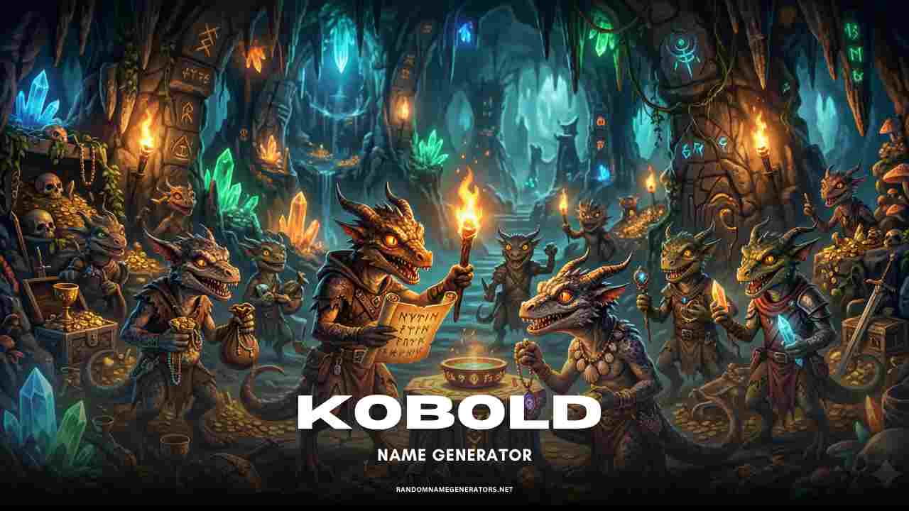 Kobold Name Generator