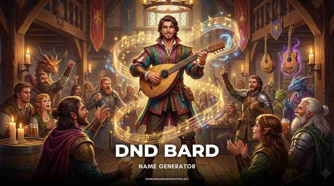 DND Bard name Generator