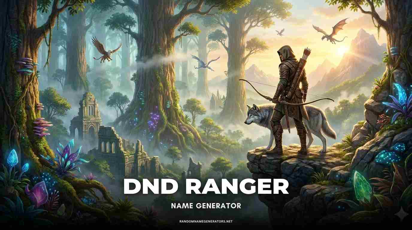 DND Ranger Name Generator