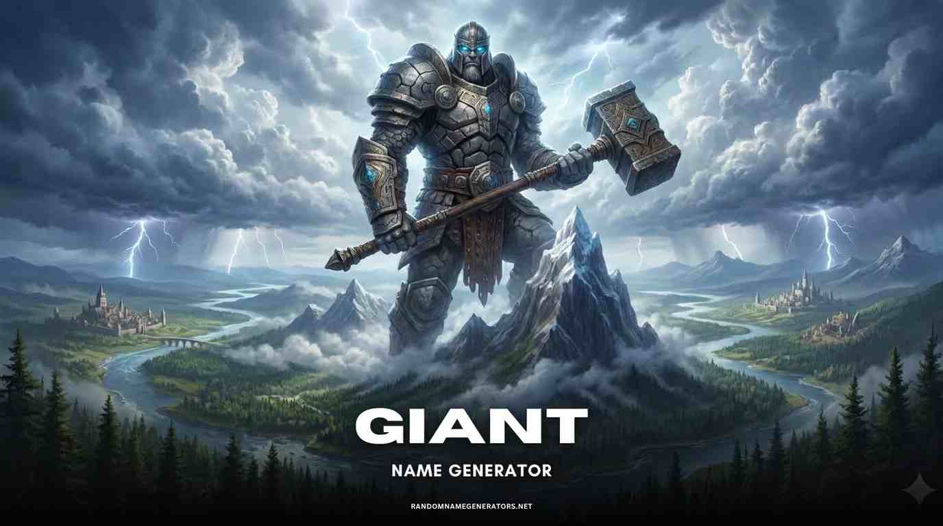 Giant Name Generator