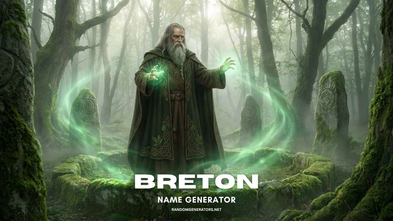 Breton name Generator