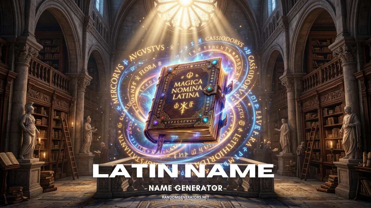 latin name generator