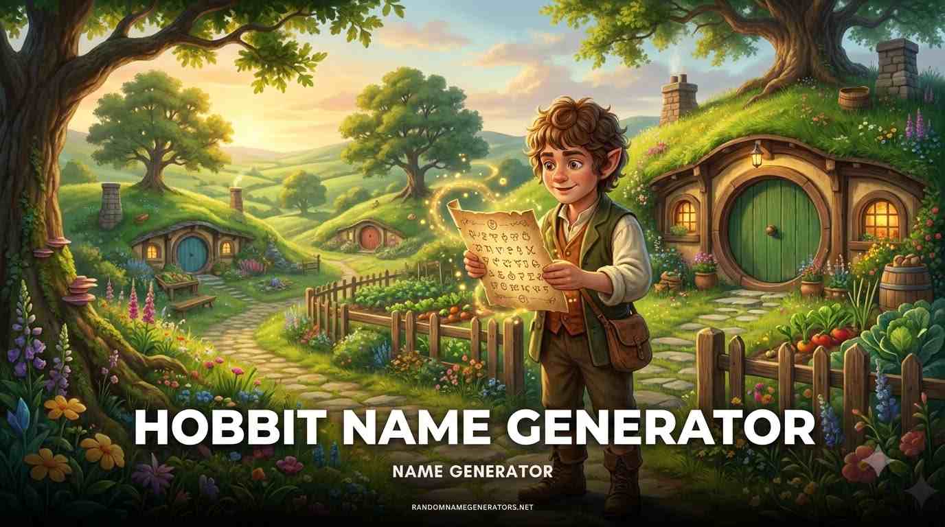 Hobbit name Generator